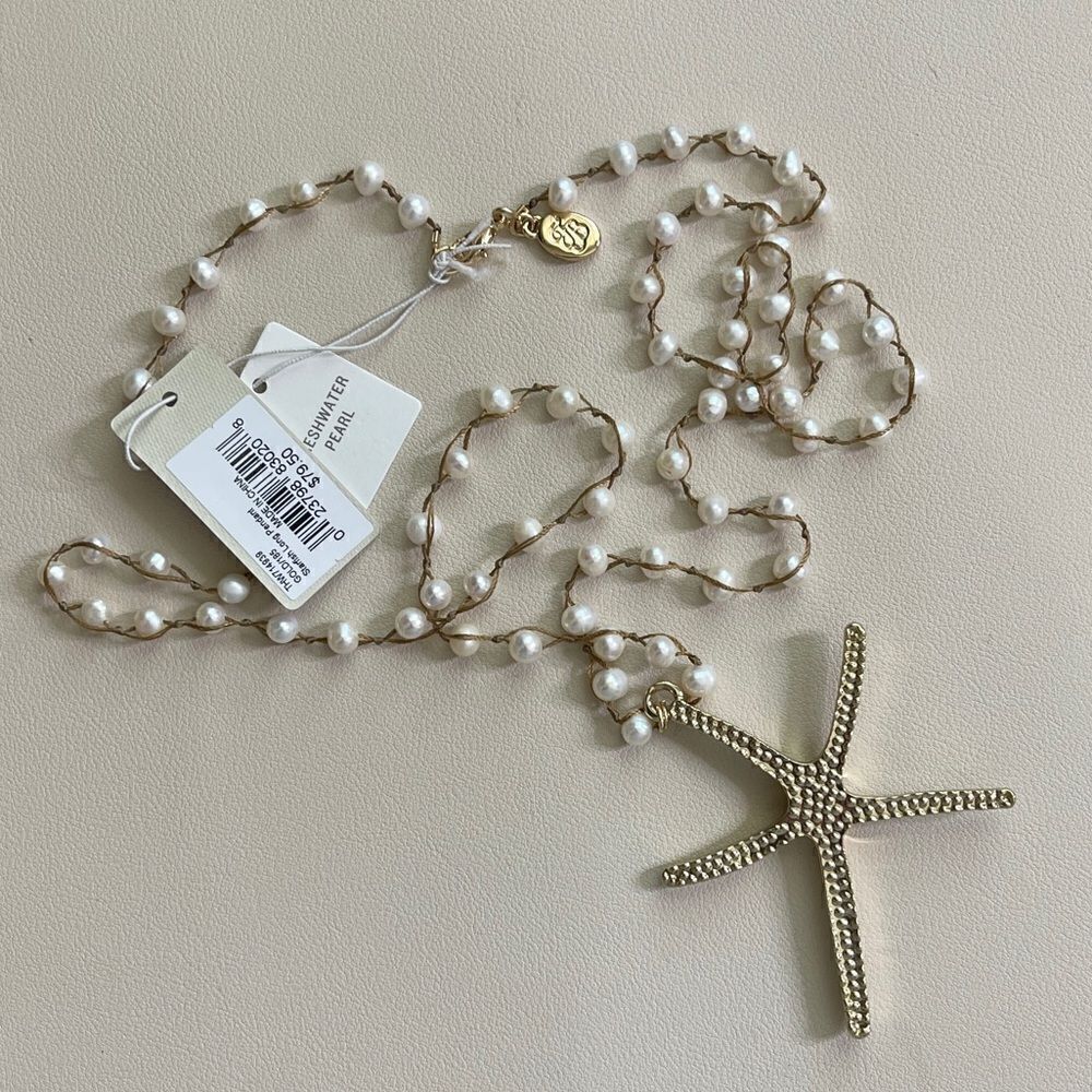 Tommy Bahama Crystal Collection Starfish Pendant Necklace - Picture 5 of 5